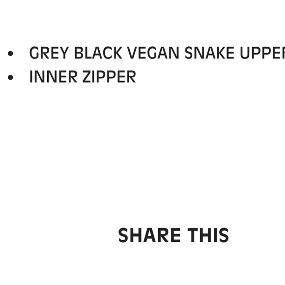 Jeffrey Campbell Fiction Snakeskin Boot 8 - Picture 4 of 4